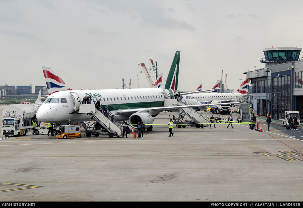 Aircraft Photo of EI-RNB | Embraer 190STD (ERJ-190-100STD) | Alitalia CityLiner | AirHistory.net #139137