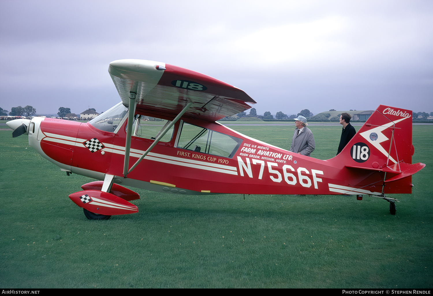 Aircraft Photo of N7566F | Champion 7GCBC Citabria | AirHistory.net #139158
