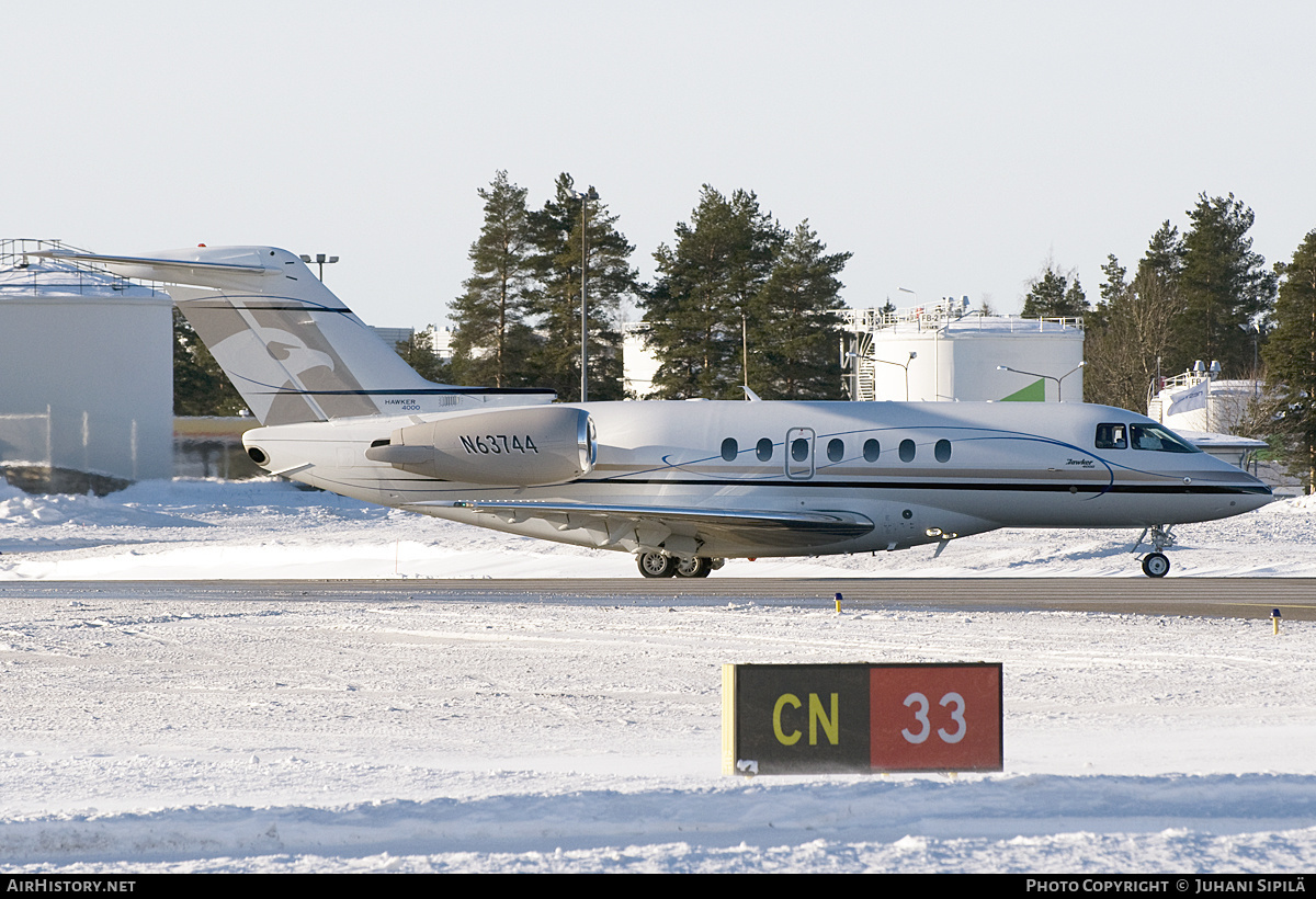 Aircraft Photo of N63744 | Hawker Beechcraft 4000 | AirHistory.net #139182