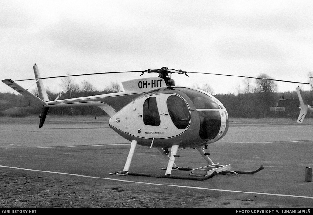 Aircraft Photo of OH-HIT | Hughes 500C (369HS) | Helikopterikeskus | AirHistory.net #139193