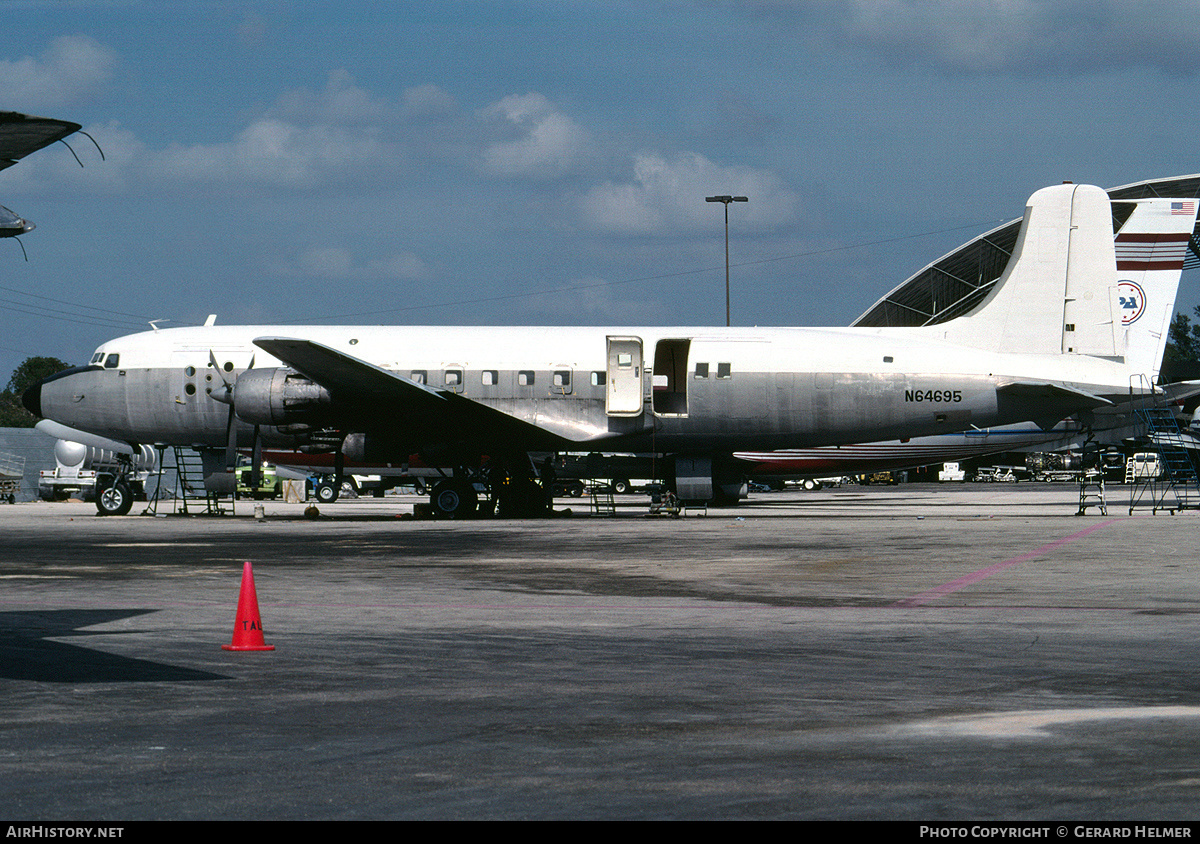 Aircraft Photo of N64695 | Douglas C-118A Liftmaster (DC-6A) | AirHistory.net #139195