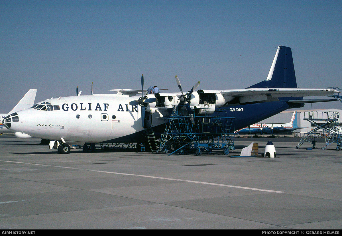Aircraft Photo of S9-DAF | Antonov An-12AP | Goliaf Air | AirHistory.net #139196
