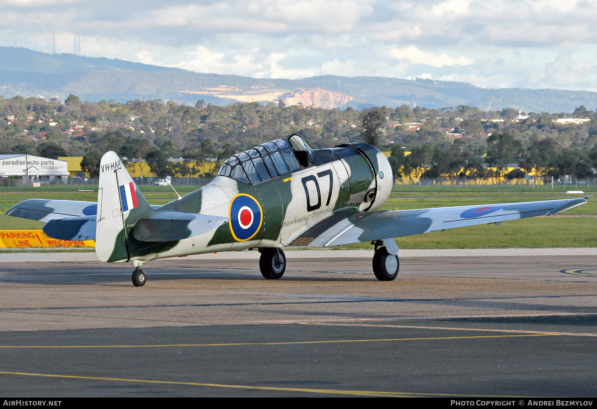 Aircraft Photo of VH-HAR / NZ1007 | North American AT-6C Texan | New Zealand - Air Force | AirHistory.net #139200