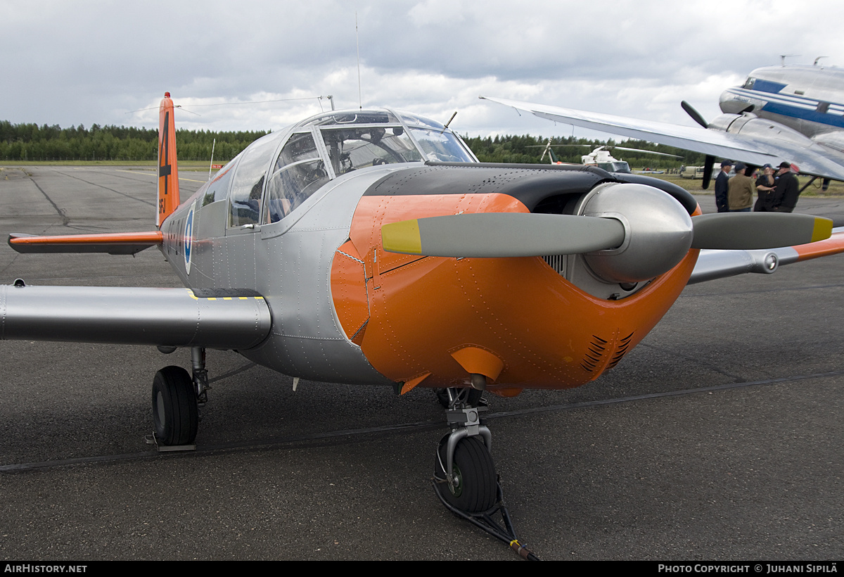 Aircraft Photo of OH-SFJ / SF-24 | Saab 91D Safir | Finland - Air Force | AirHistory.net #139207