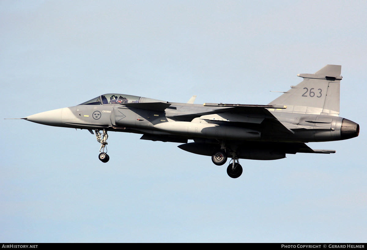 Aircraft Photo of 39263 | Saab JAS 39C Gripen | Sweden - Air Force | AirHistory.net #139229