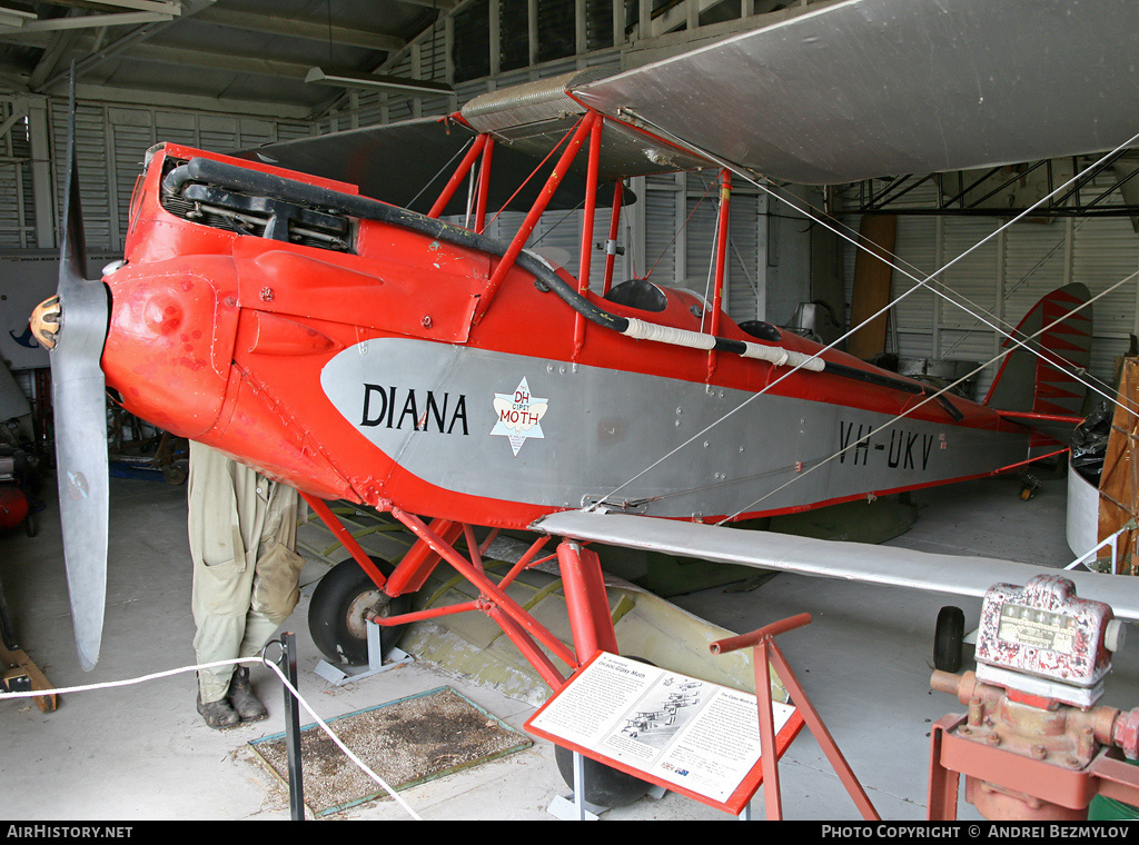 Aircraft Photo of VH-UKV | De Havilland D.H. 60G Gipsy Moth | AirHistory.net #139231