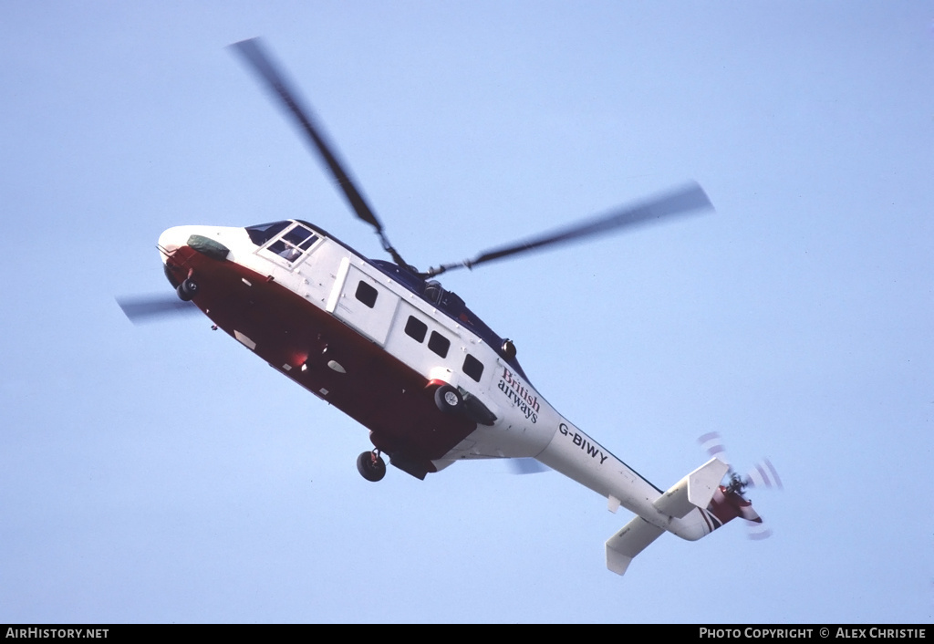 Aircraft Photo of G-BIWY | Westland WG-30-100 | British Airways Helicopters | AirHistory.net #139233