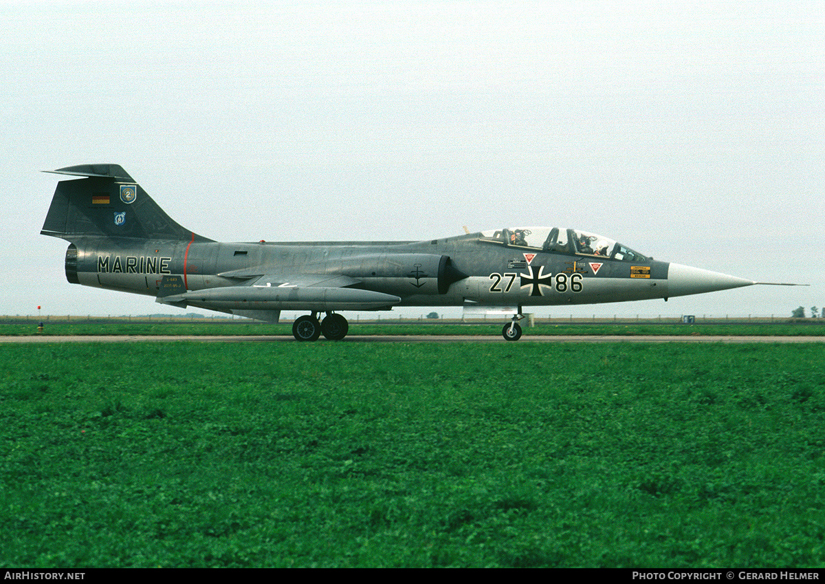 Aircraft Photo of 2786 | Lockheed TF-104G Starfighter | Germany - Navy | AirHistory.net #139237