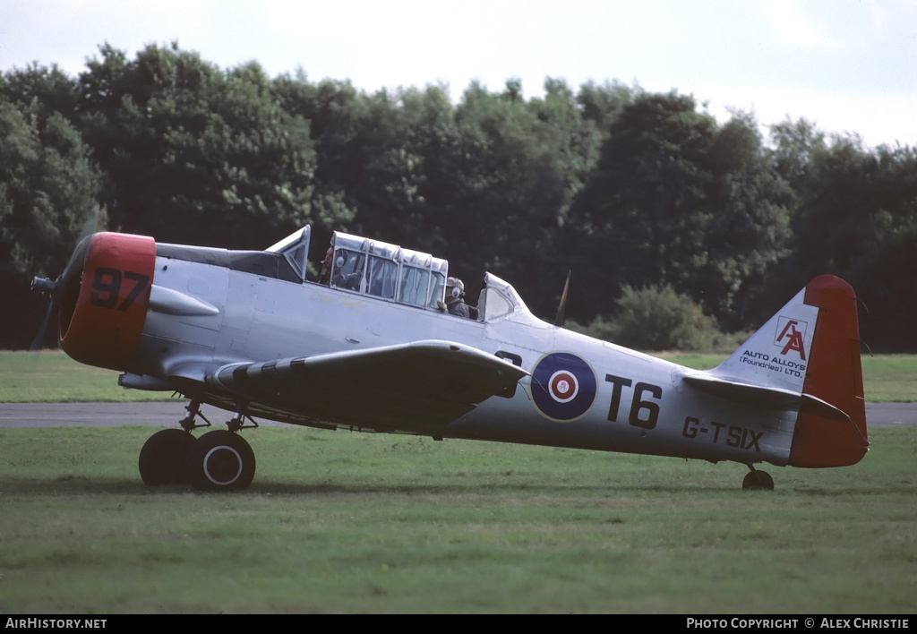 Aircraft Photo of G-TSIX | North American AT-6C Harvard IIA | UK - Air Force | AirHistory.net #139259