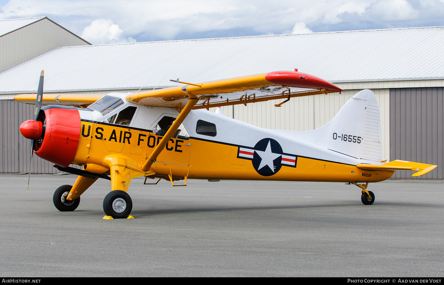 Aircraft Photo of N682AF / 0-16555 | De Havilland Canada DHC-2 Beaver Mk1 | USA - Air Force | AirHistory.net #139261
