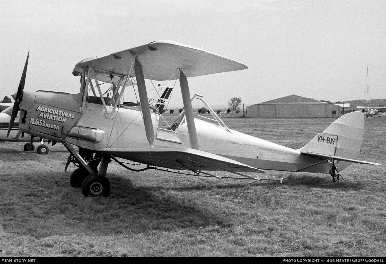 Aircraft Photo of VH-BXF | De Havilland D.H. 82A Tiger Moth | Agricultural Aviation | AirHistory.net #139267