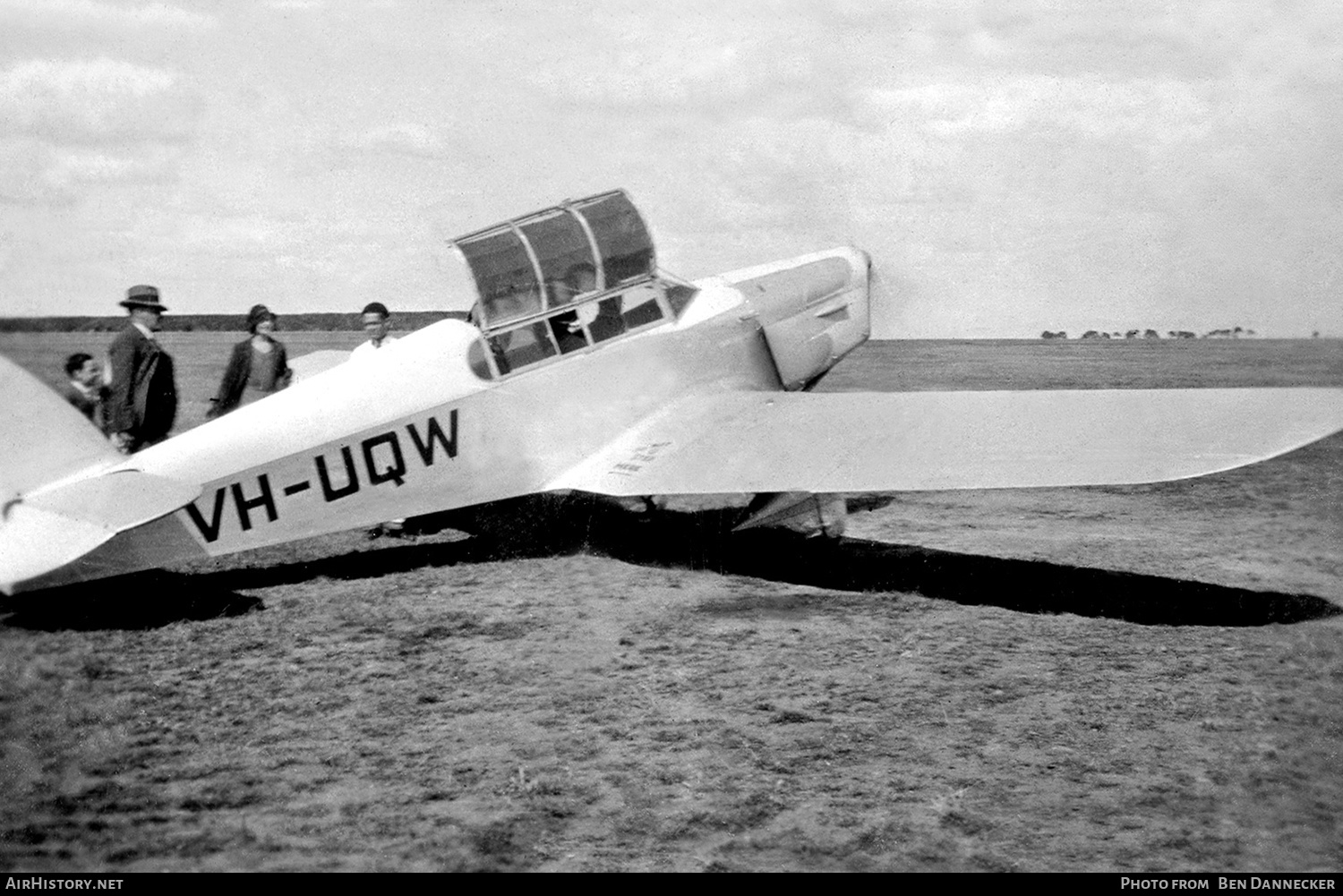 Aircraft Photo of VH-UQW | Percival D.1 Gull Four | AirHistory.net #139277