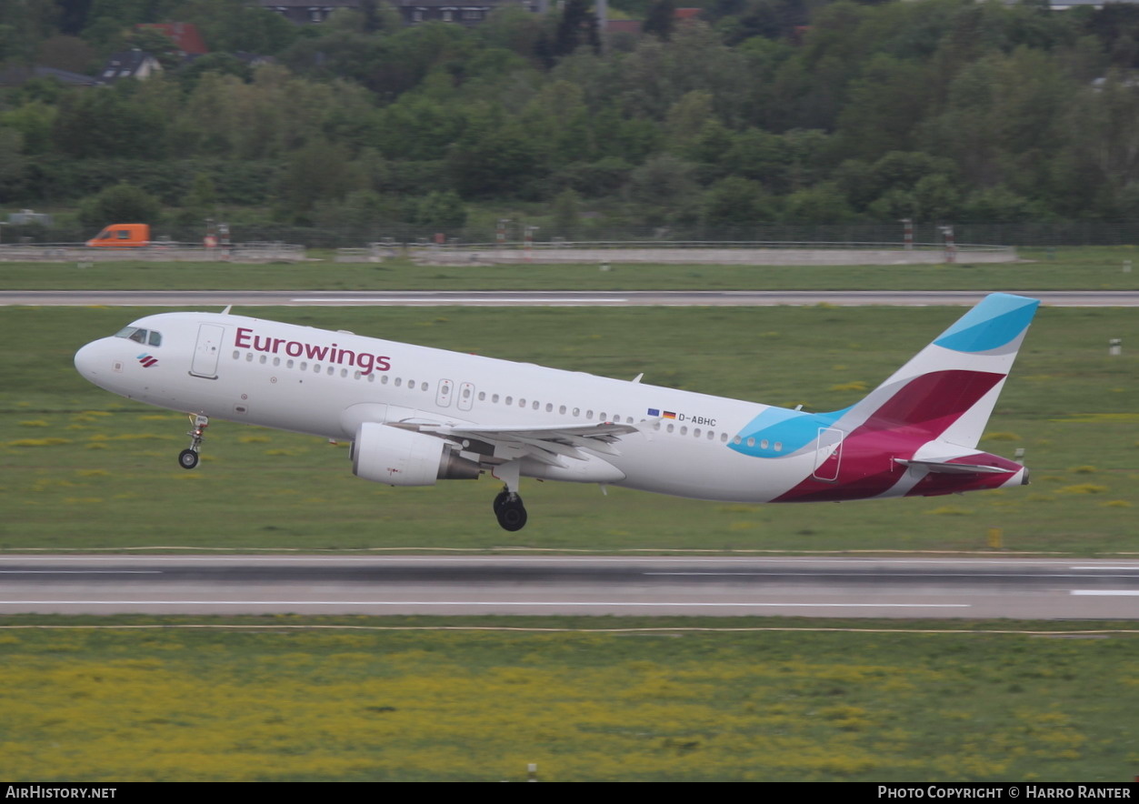 Aircraft Photo of D-ABHC | Airbus A320-214 | Eurowings | AirHistory.net #139292
