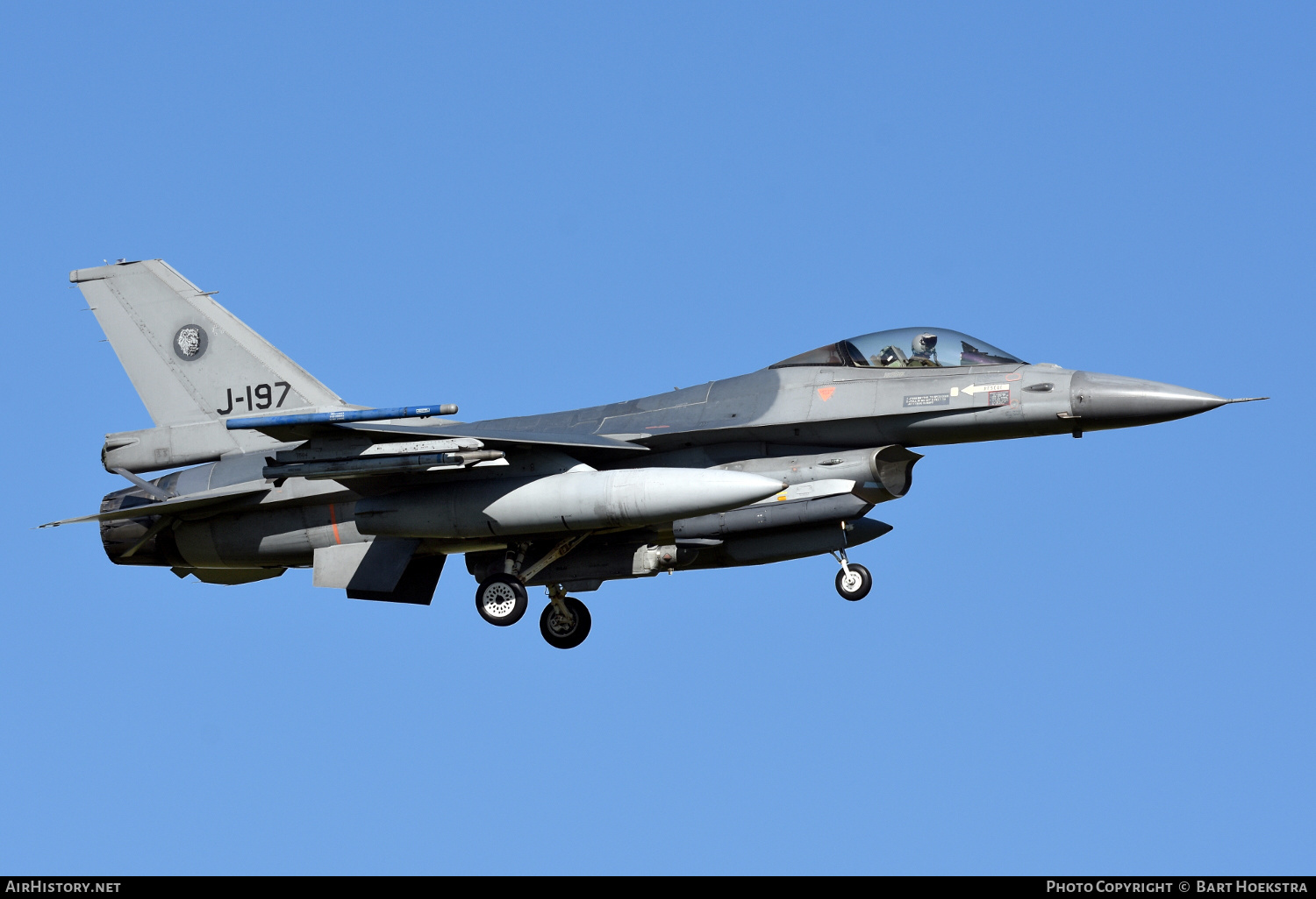 Aircraft Photo of J-197 | General Dynamics F-16AM Fighting Falcon | Netherlands - Air Force | AirHistory.net #139296