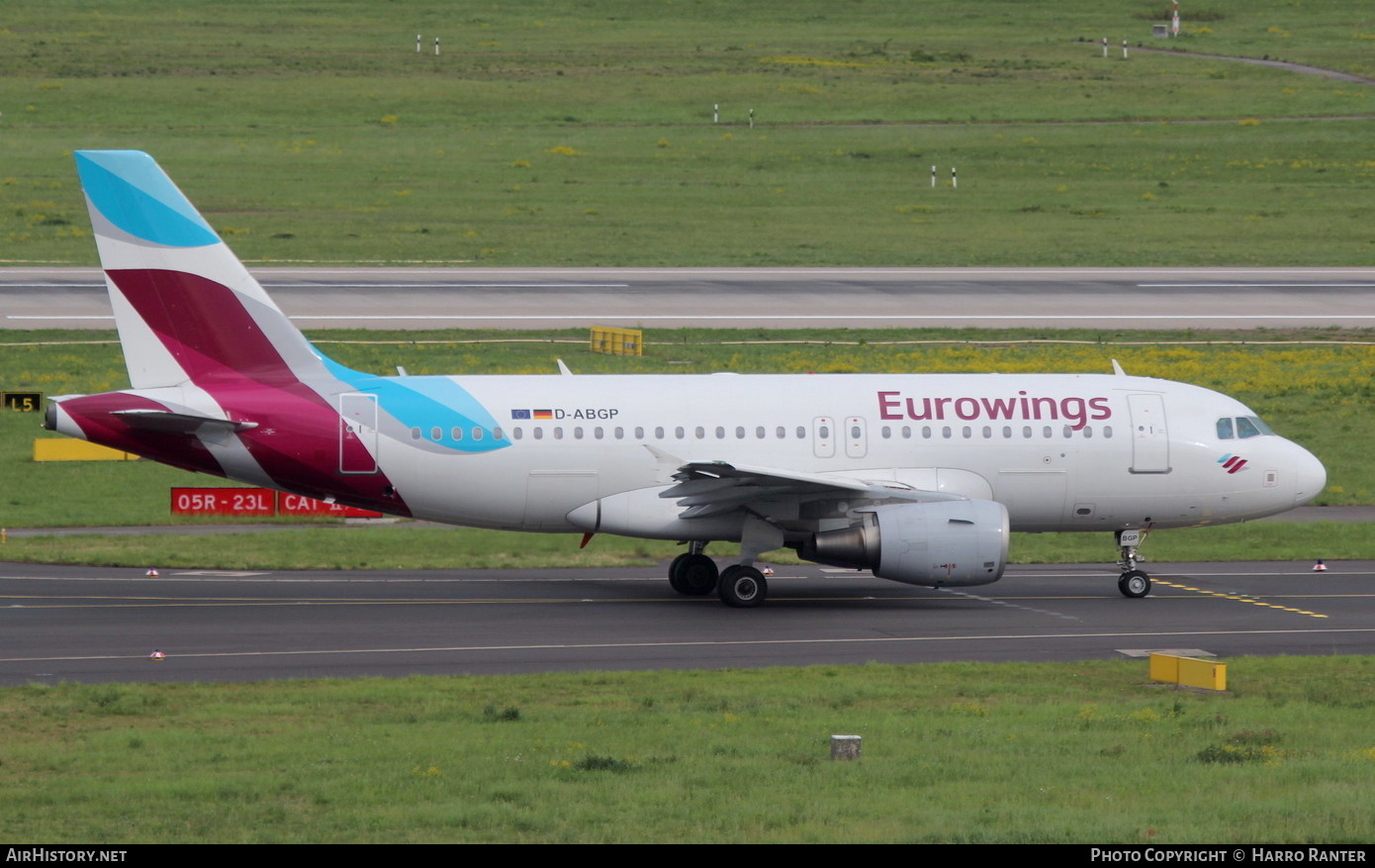 Aircraft Photo of D-ABGP | Airbus A319-112 | Eurowings | AirHistory.net #139300