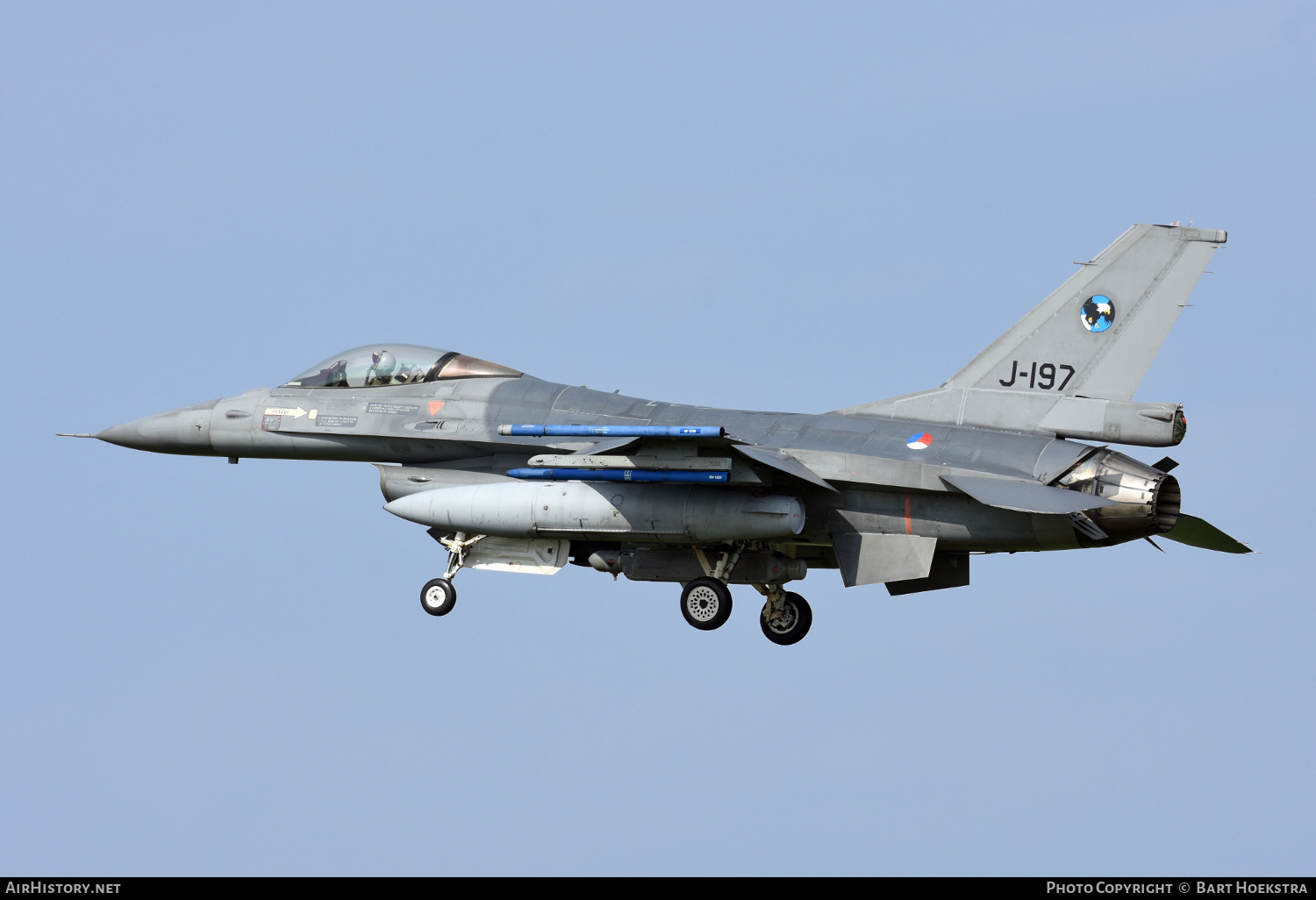 Aircraft Photo of J-197 | General Dynamics F-16AM Fighting Falcon | Netherlands - Air Force | AirHistory.net #139305
