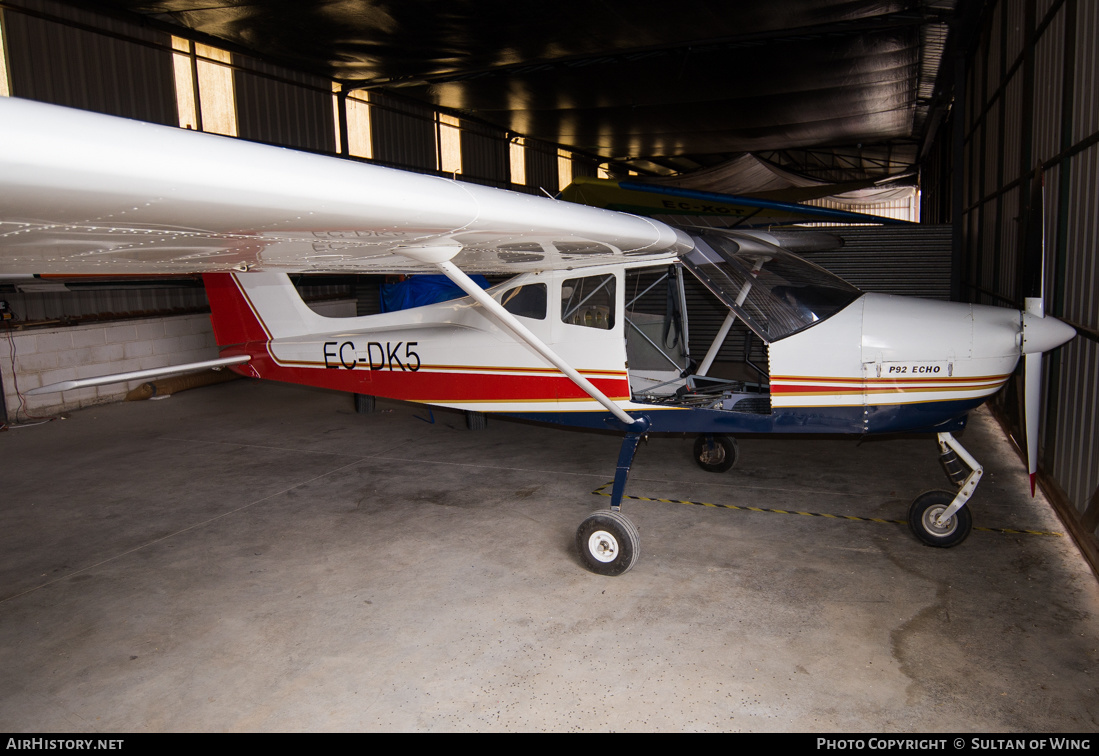 Aircraft Photo of EC-DK5 | Tecnam P-92EM Echo | AirHistory.net #139307