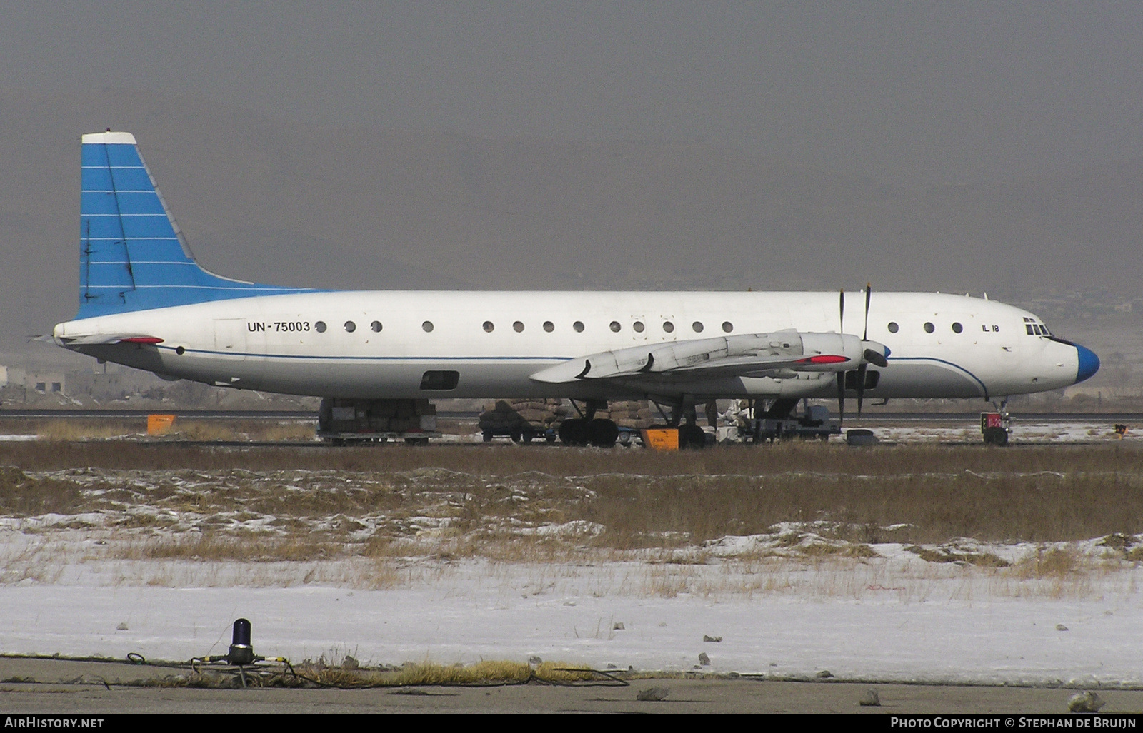 Aircraft Photo of UN-75003 | Ilyushin Il-18V | Irbis Air | AirHistory.net #139312