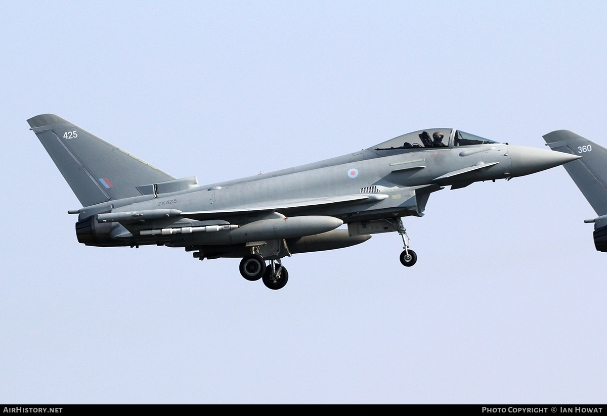 Aircraft Photo of ZK425 | Eurofighter EF-2000 Typhoon FGR4 | UK - Air Force | AirHistory.net #139318