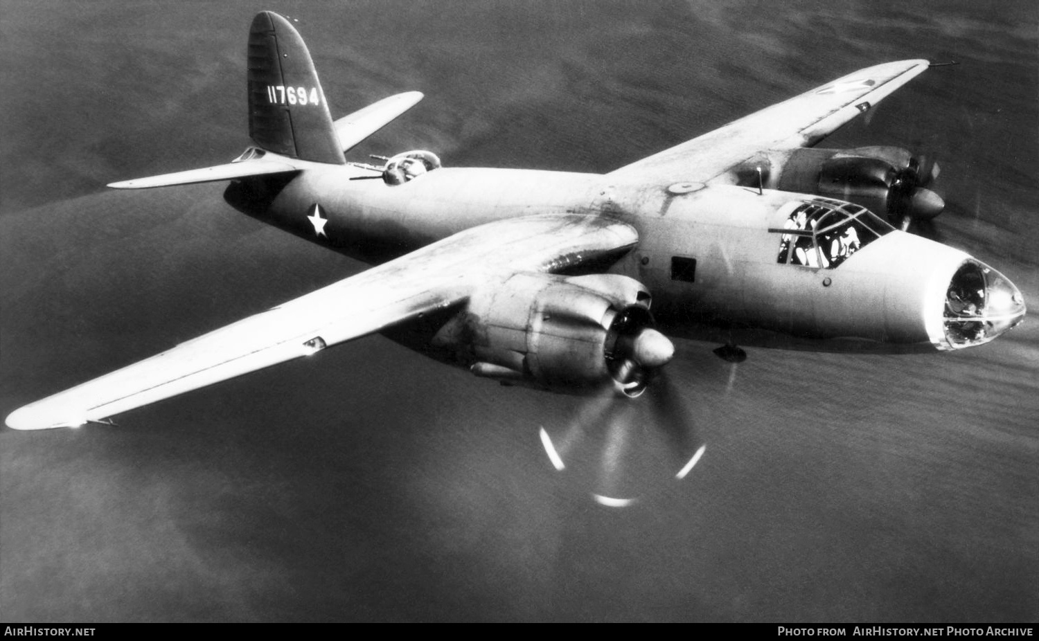Aircraft Photo of 41-17694 / 117694 | Martin B-26B Marauder | USA - Air Force | AirHistory.net #139325
