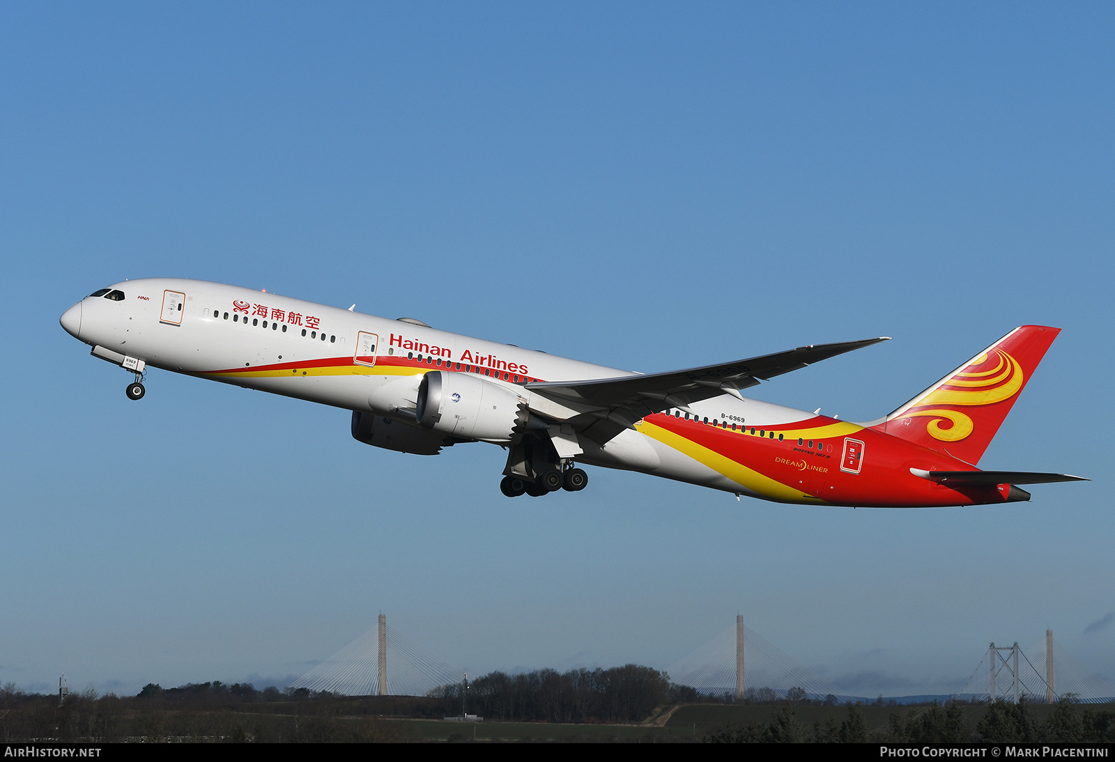 Aircraft Photo of B-6969 | Boeing 787-9 Dreamliner | Hainan Airlines | AirHistory.net #139338