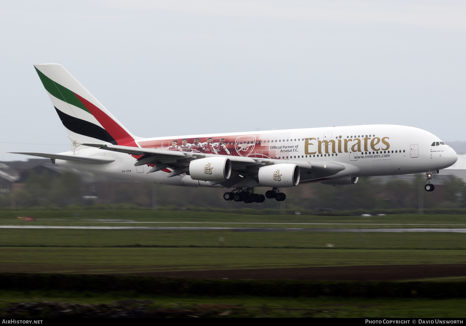 Aircraft Photo of A6-EEB | Airbus A380-861 | Emirates | AirHistory.net #139341