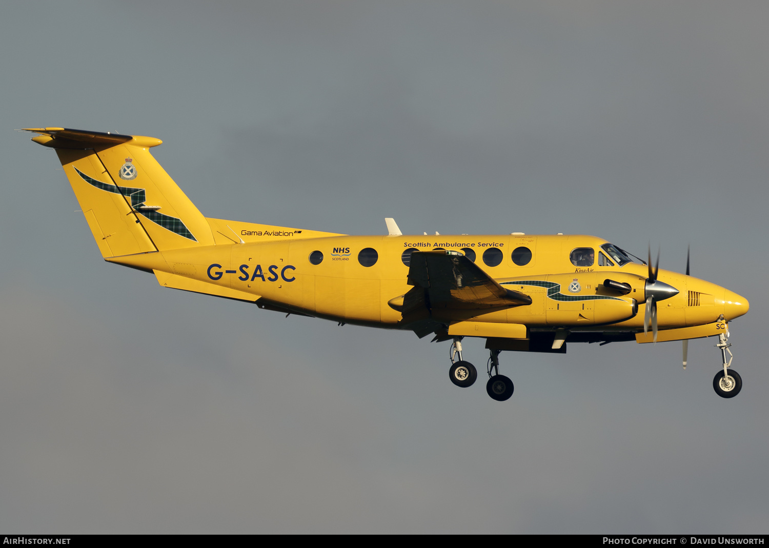 Aircraft Photo of G-SASC | Raytheon B200C King Air | Scottish Ambulance Service | AirHistory.net #139352