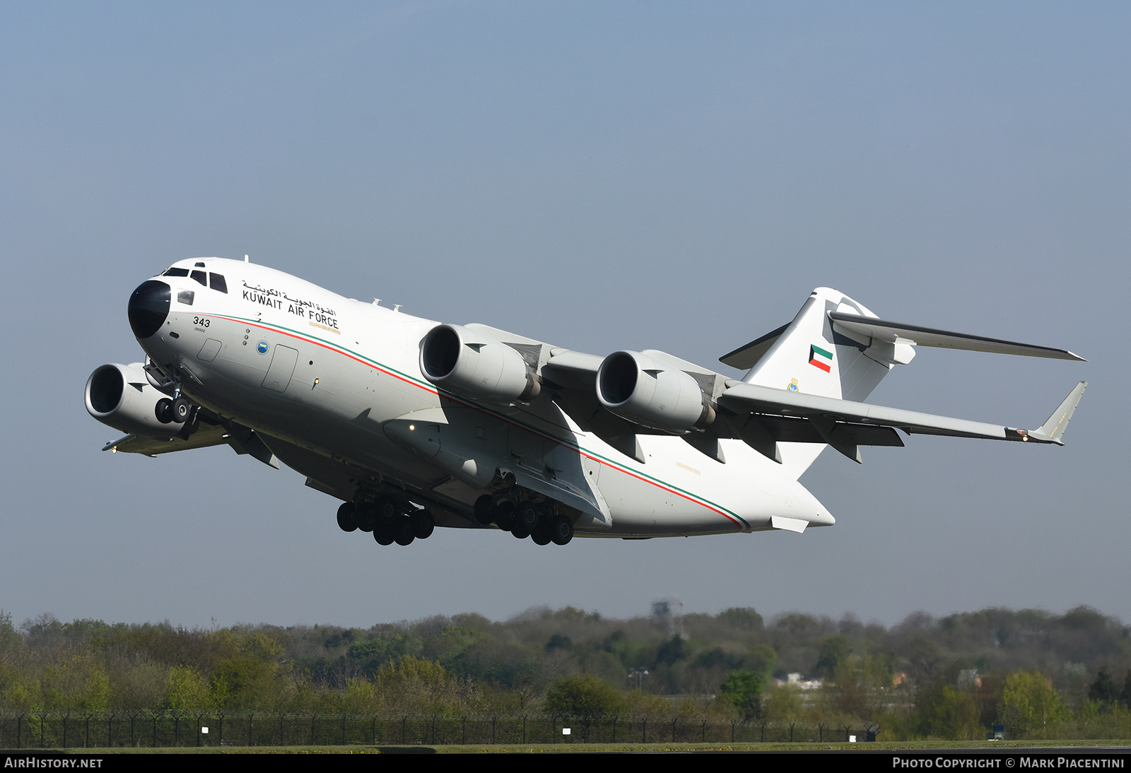 Aircraft Photo of KAF343 | Boeing C-17A Globemaster III | Kuwait - Air Force | AirHistory.net #139360