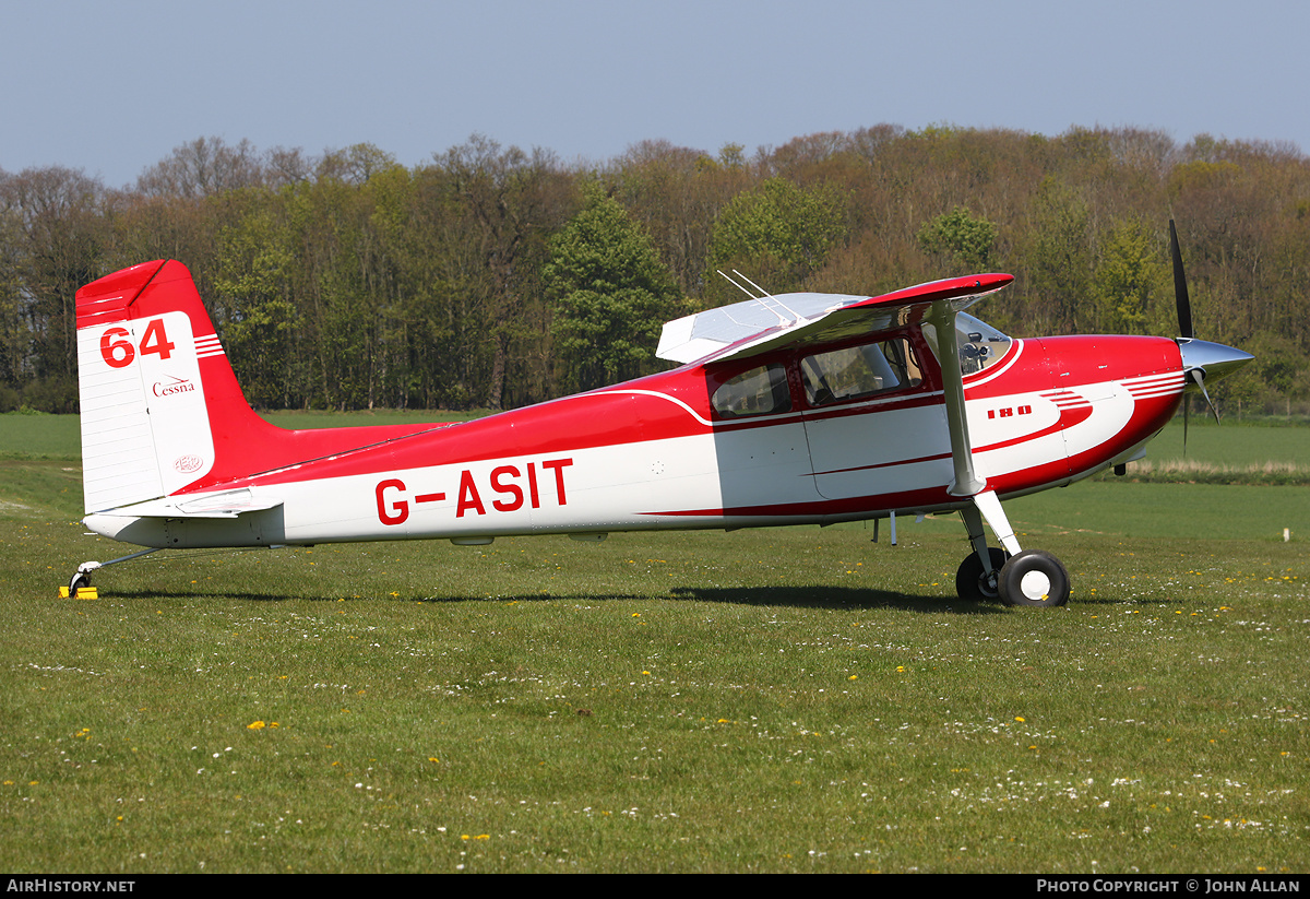 Aircraft Photo of G-ASIT | Cessna 180 | AirHistory.net #139368