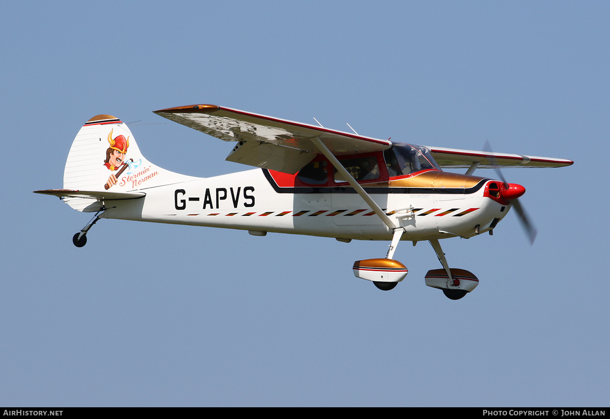 Aircraft Photo of G-APVS | Cessna 170B | AirHistory.net #139378