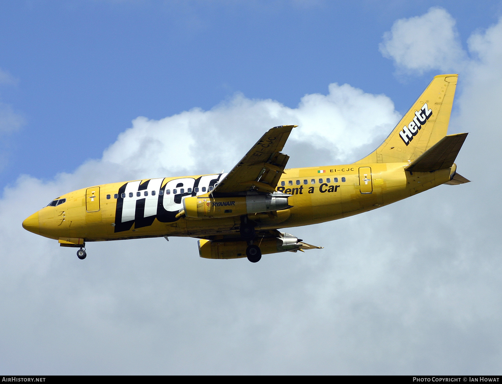 Aircraft Photo of EI-CJC | Boeing 737-204/Adv | Ryanair | AirHistory.net #139395