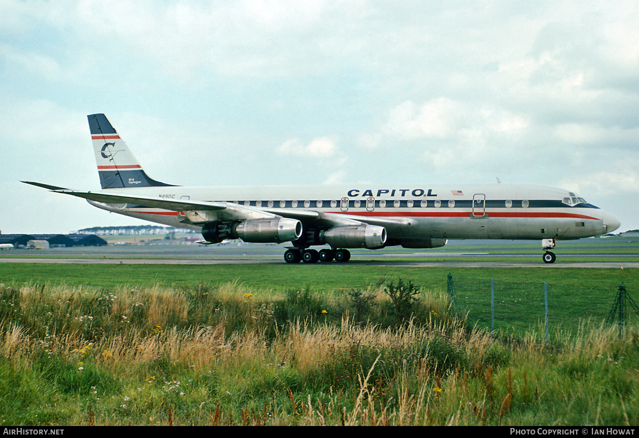 Aircraft Photo of N4901C | Douglas DC-8-31 | Capitol Airways | AirHistory.net #139398