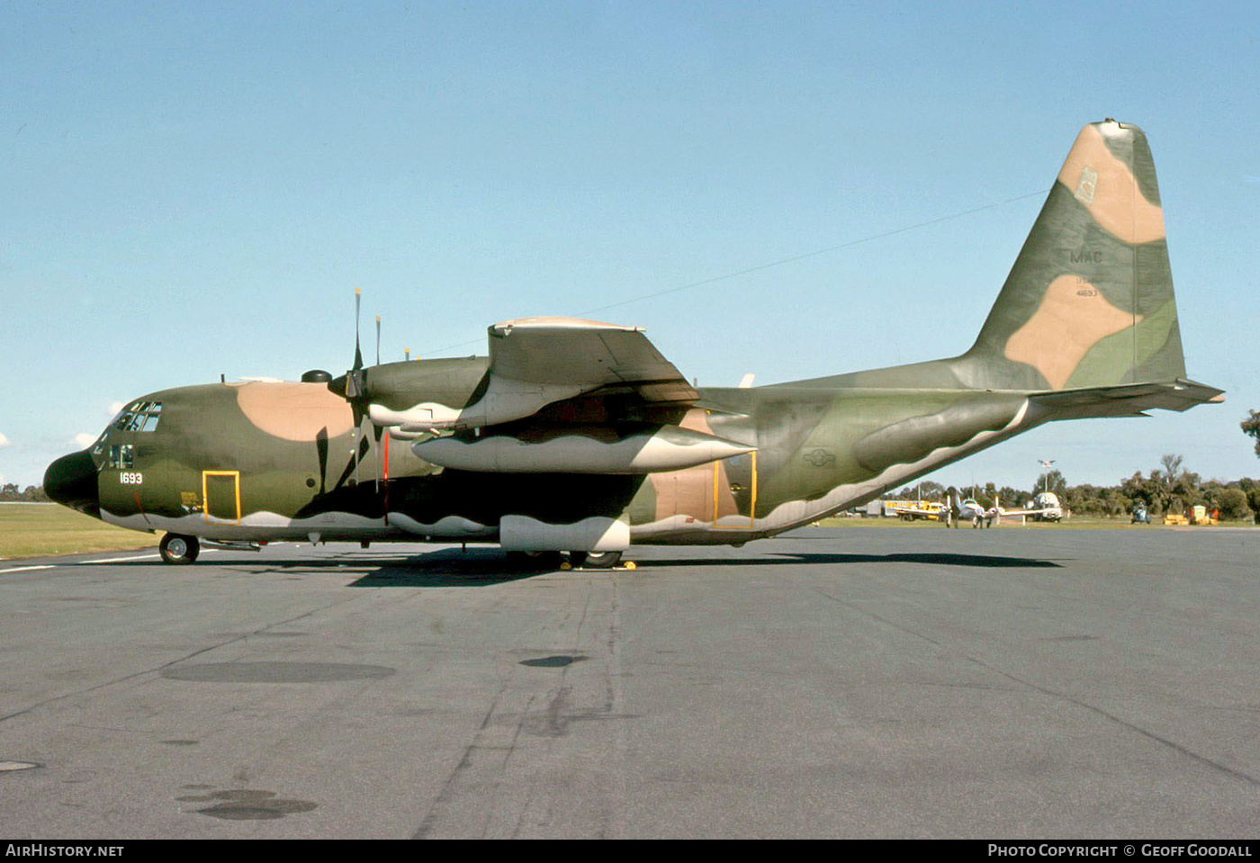Aircraft Photo of 74-1693 / 41693 | Lockheed C-130H Hercules | USA - Air Force | AirHistory.net #139400