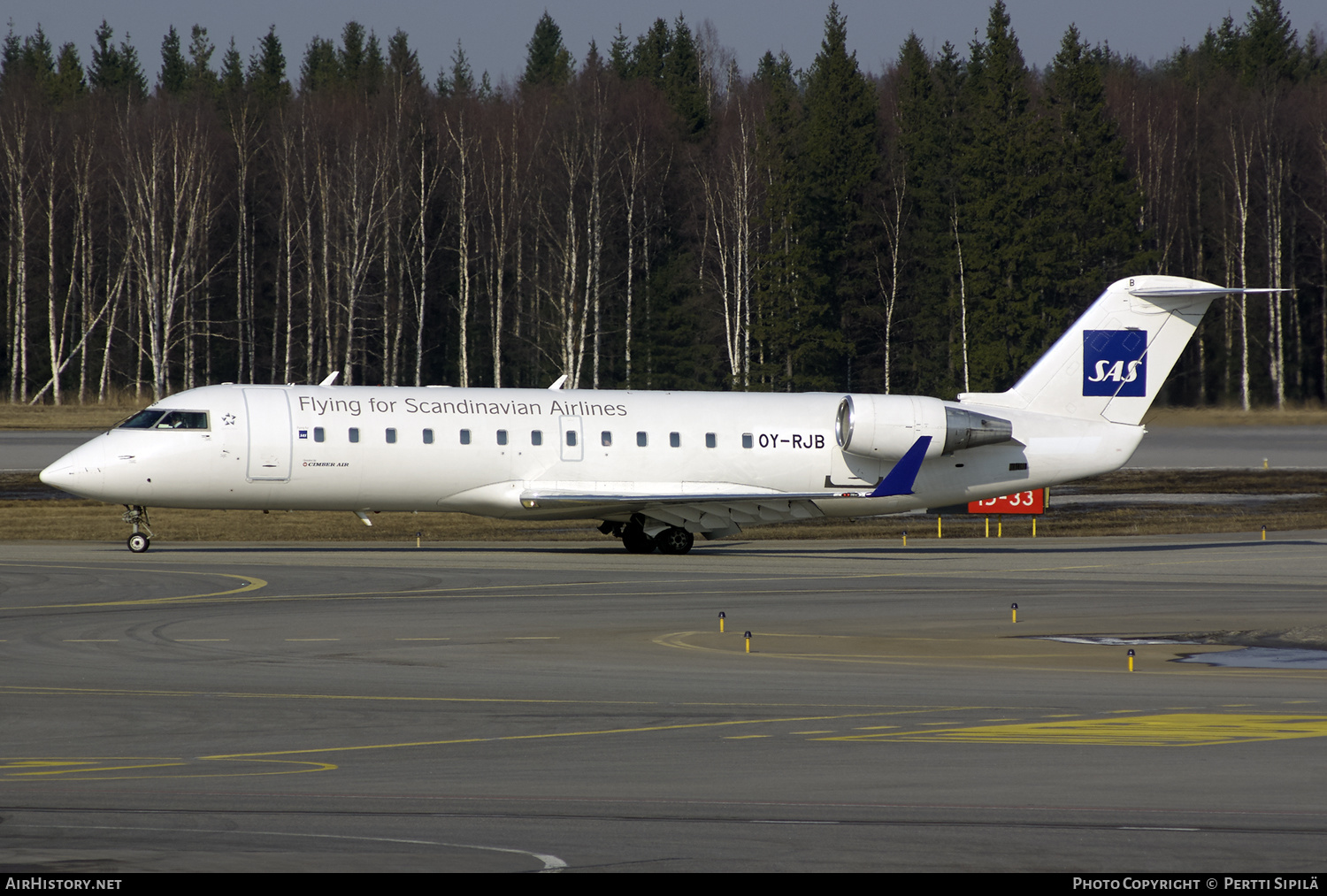 Aircraft Photo of OY-RJB | Bombardier CRJ-200LR (CL-600-2B19) | Scandinavian Airlines - SAS | AirHistory.net #139402
