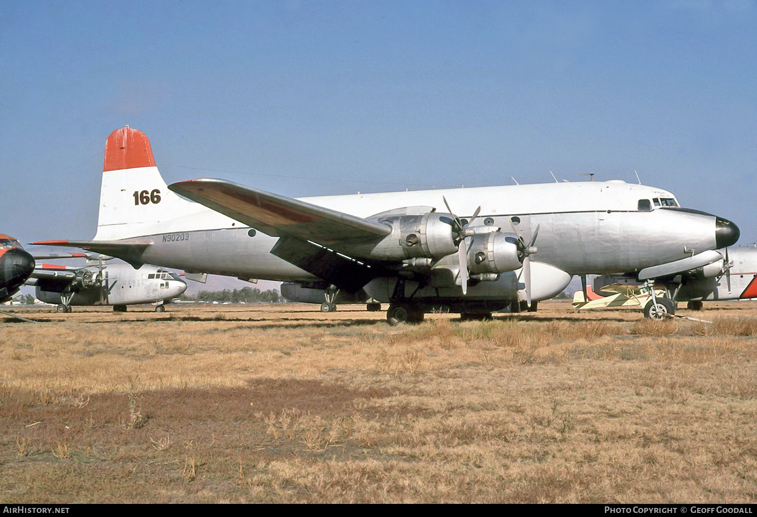 Aircraft Photo of N90203 | Douglas C-54G/AT Skymaster | Hemet Valley Flying Service | AirHistory.net #139408