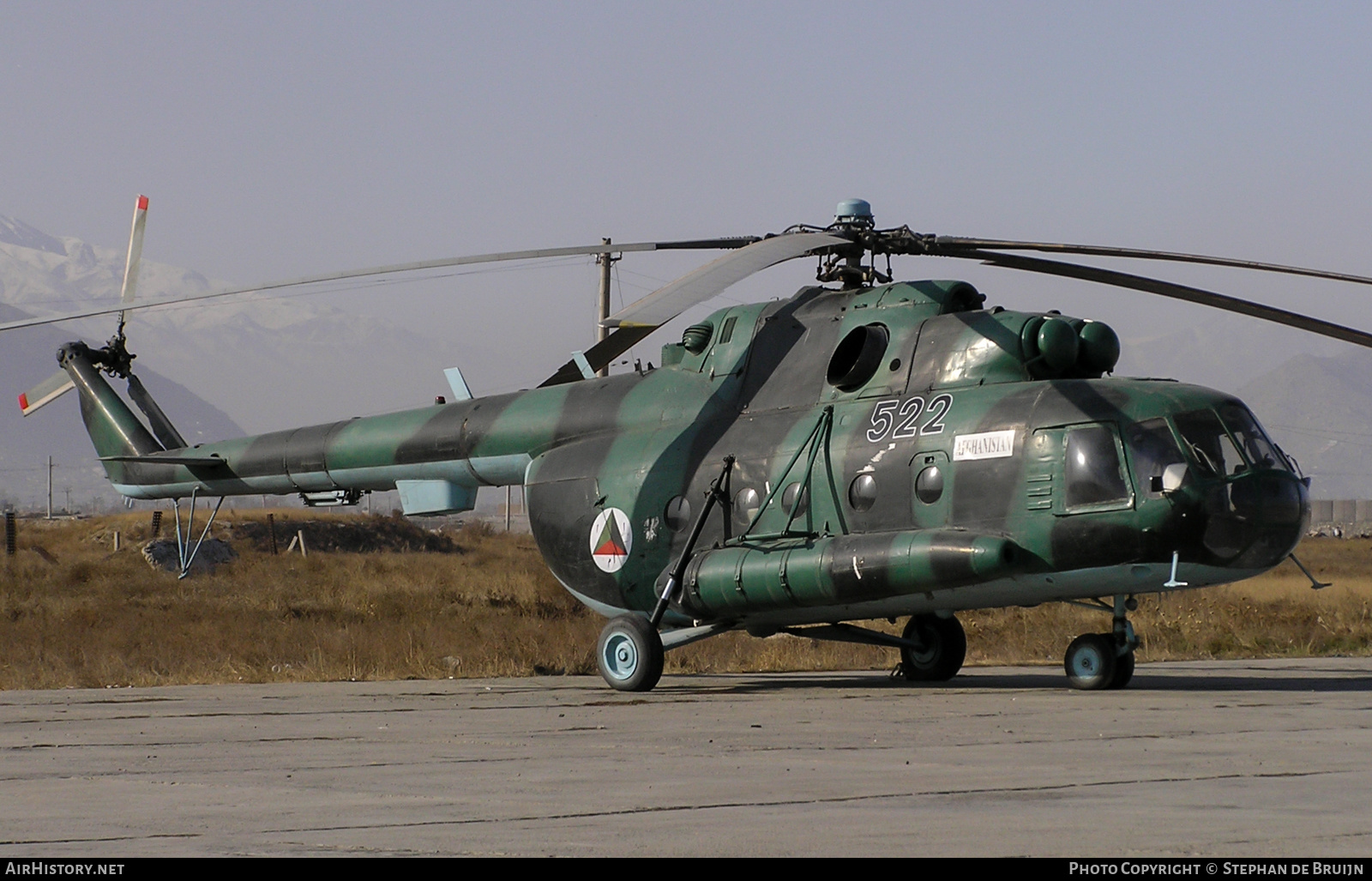 Aircraft Photo of 522 | Mil Mi-8MT | Afghanistan - Air Force | AirHistory.net #139453