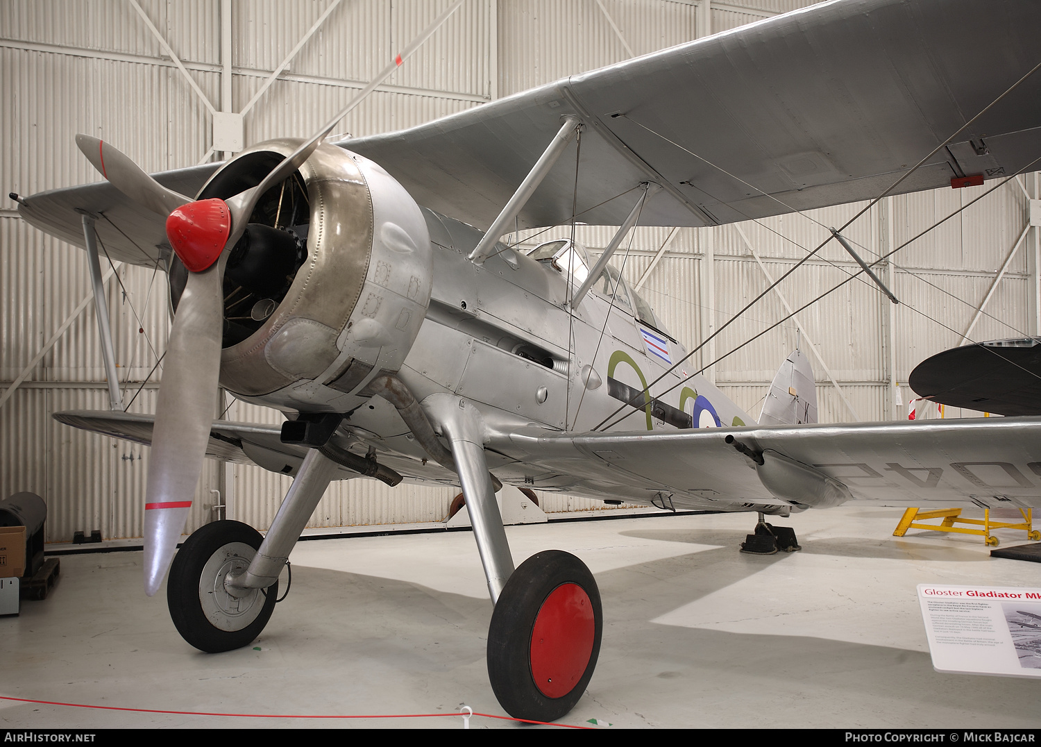 Aircraft Photo of K8042 | Gloster Gladiator Mk2 | UK - Air Force | AirHistory.net #139456