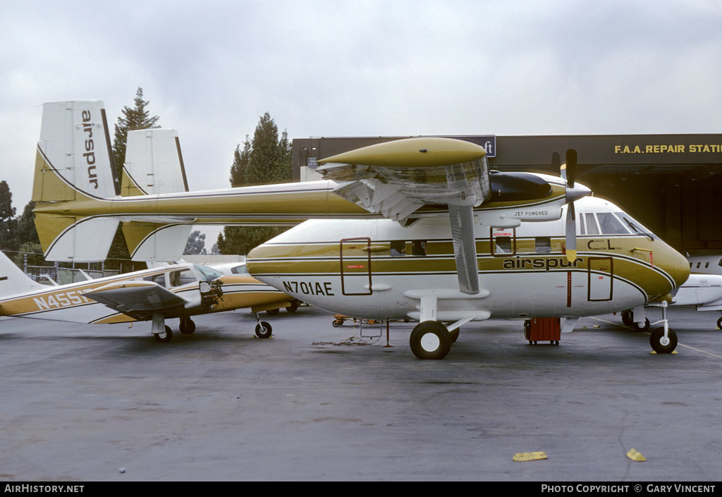 Aircraft Photo of N701AE | Israel Aircraft Industries IAI-101 Arava | Airspur | AirHistory.net #139467