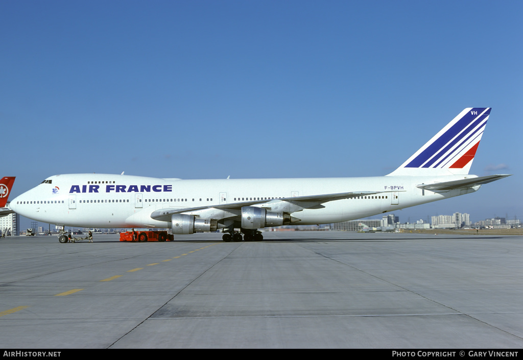 Aircraft Photo of F-BPVH | Boeing 747-128 | Air France | AirHistory.net #139468