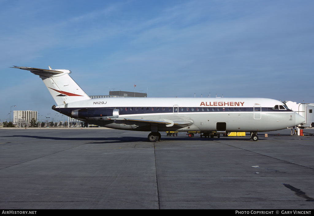 Aircraft Photo of N1129J | BAC 111-204AF One-Eleven | Allegheny Airlines | AirHistory.net #139469