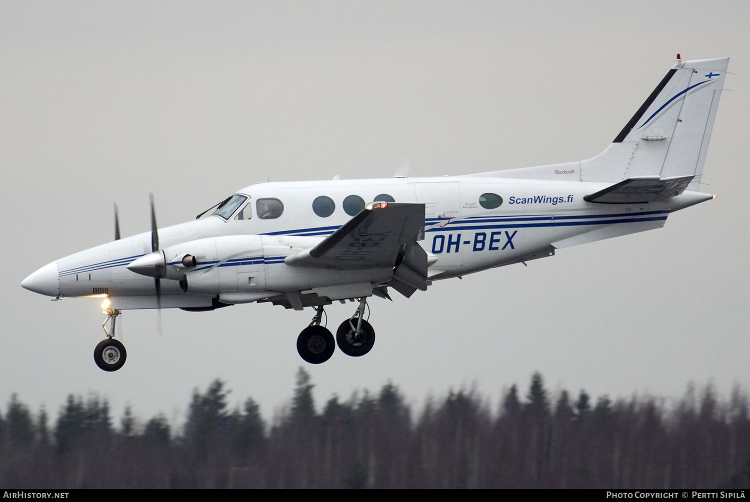 Aircraft Photo of OH-BEX | Beech C90 King Air | Scanwings | AirHistory.net #139478