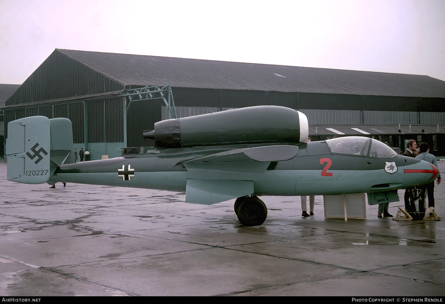 Aircraft Photo of 120227 | Heinkel He 162A-2 Volksjager | Germany - Air Force | AirHistory.net #139486