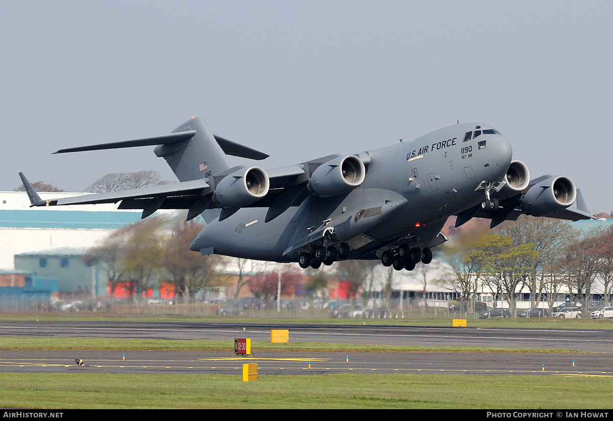 Aircraft Photo of 89-1190 / 91190 | McDonnell Douglas C-17A Globemaster III | USA - Air Force | AirHistory.net #139531