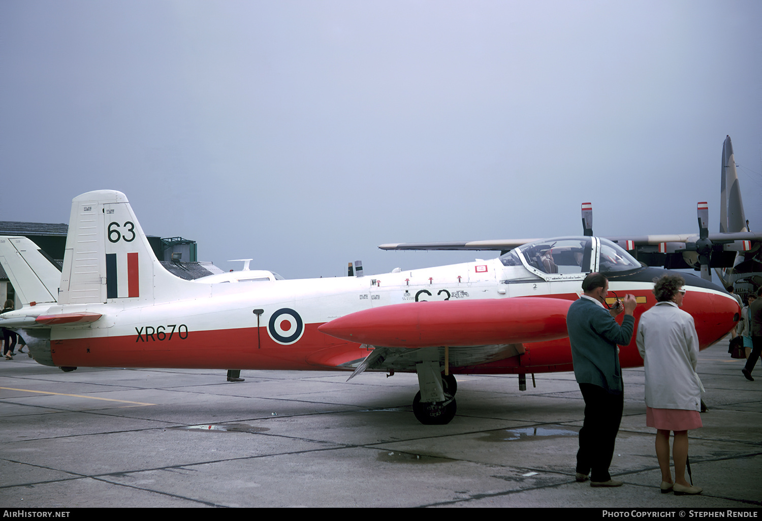 Aircraft Photo of XR670 | BAC 84 Jet Provost T4 | UK - Air Force | AirHistory.net #139534