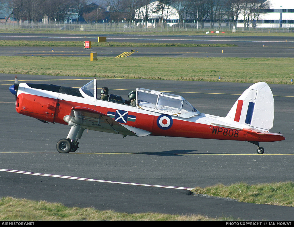 Aircraft Photo of G-BDEU / WP808 | De Havilland DHC-1 Chipmunk 22 | UK - Air Force | AirHistory.net #139535