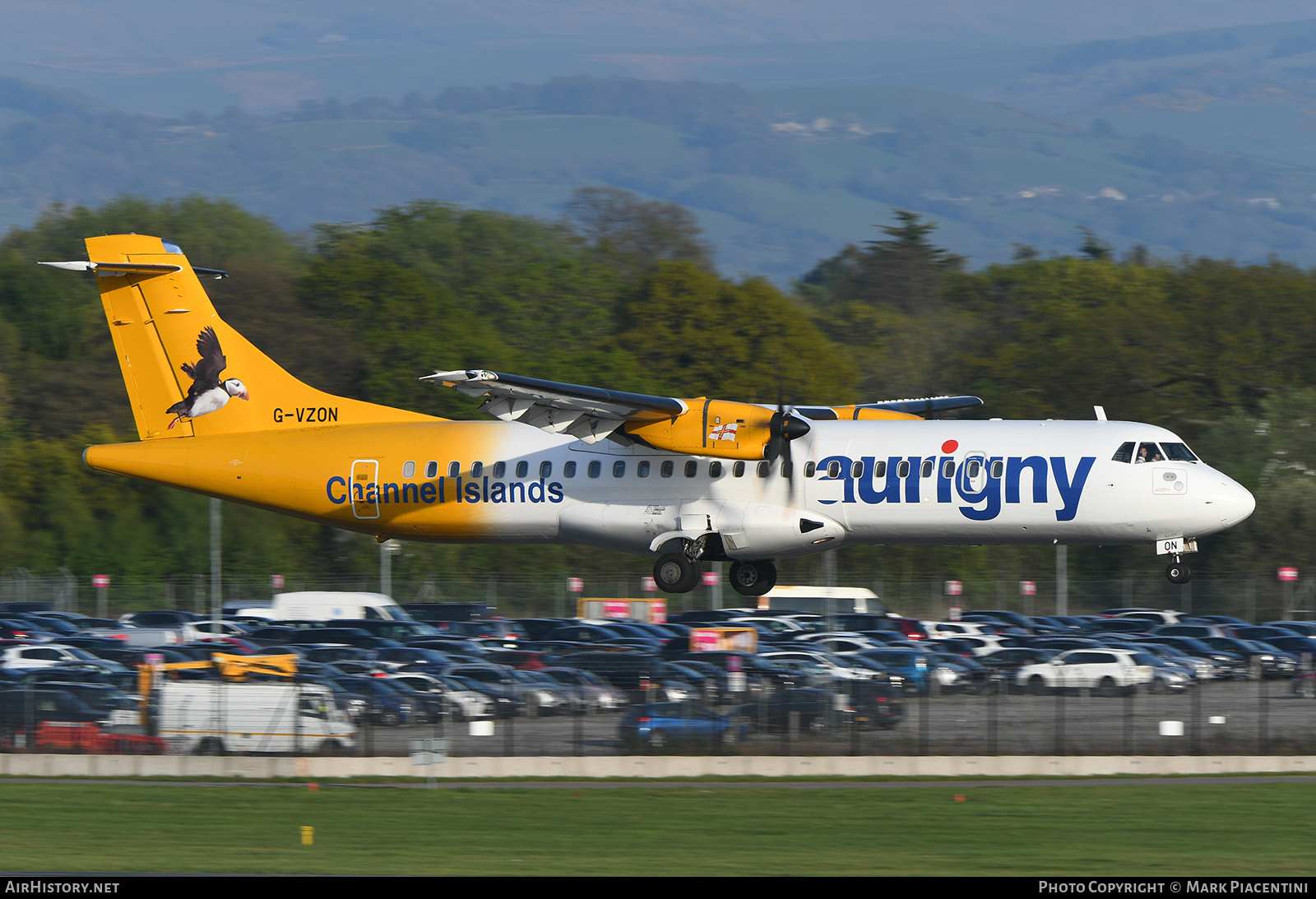 Aircraft Photo of G-VZON | ATR ATR-72-500 (ATR-72-212A) | Aurigny Air Services | AirHistory.net #139552