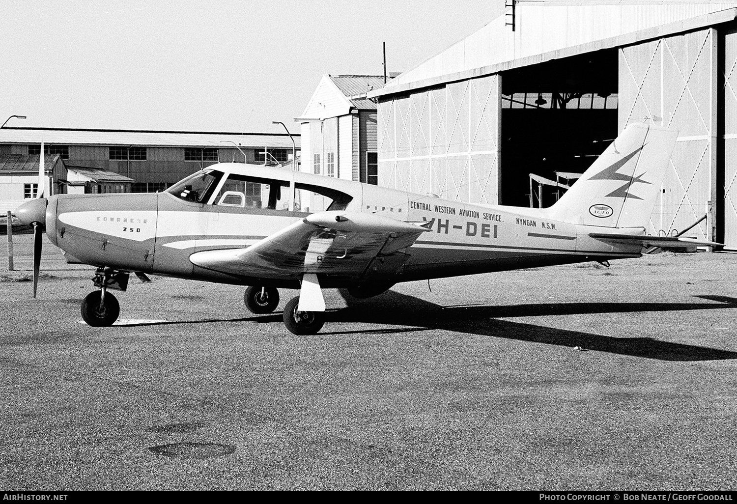 Aircraft Photo of VH-DEI | Piper PA-24-250 Comanche | Central Western Aviation Service | AirHistory.net #139570