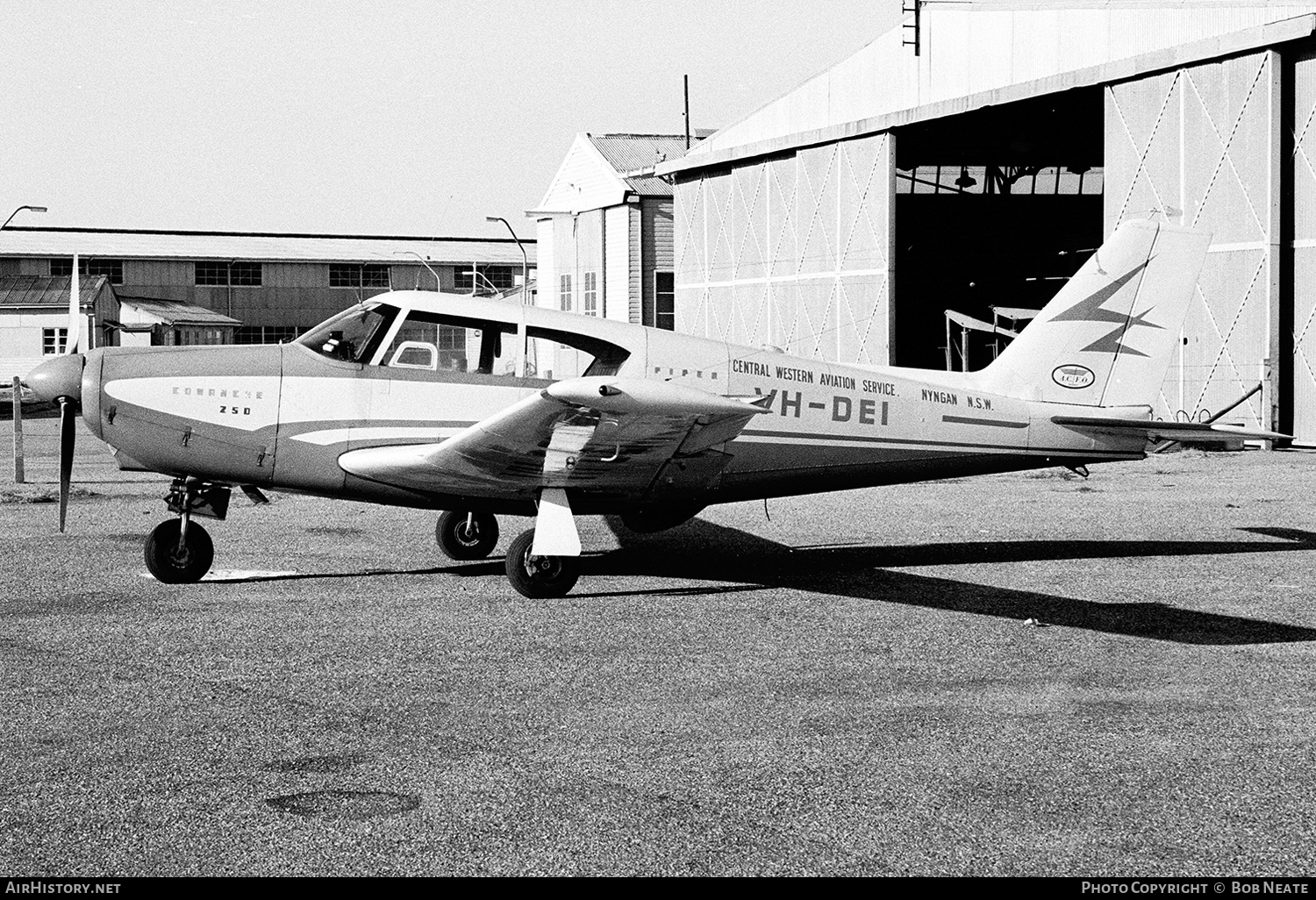 Aircraft Photo of VH-DEI | Piper PA-24-250 Comanche | Central Western Aviation Service | AirHistory.net #139570