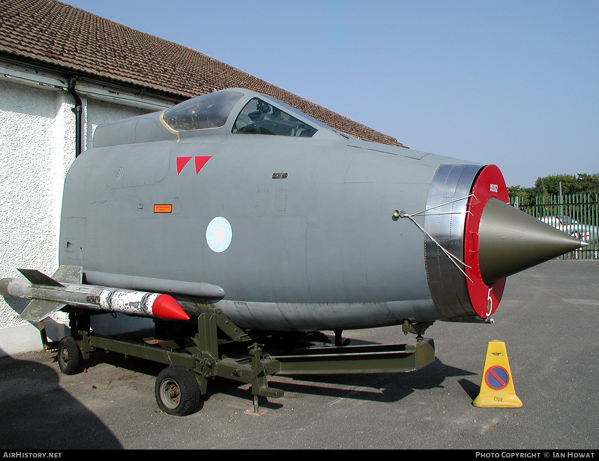 Aircraft Photo of XS932 | English Electric Lightning F6 | UK - Air Force | AirHistory.net #139594