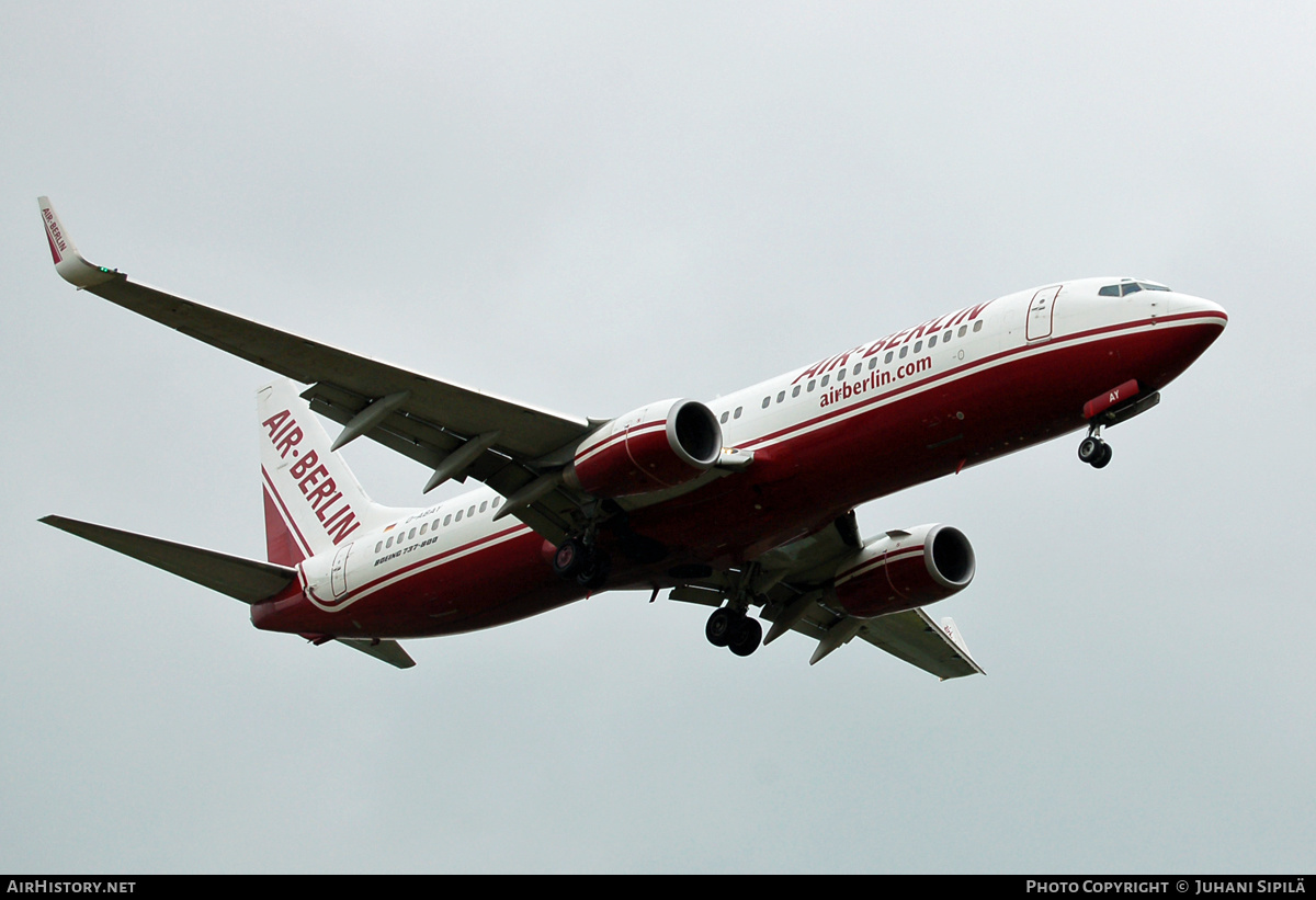 Aircraft Photo of D-ABAY | Boeing 737-86J | Air Berlin | AirHistory.net #139598